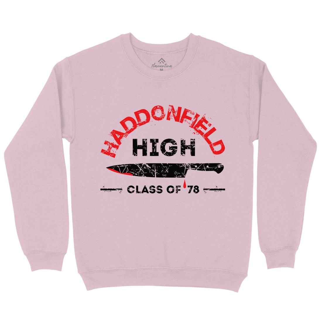 Haddonfield High Kids Crew Neck Sweatshirt Horror D371