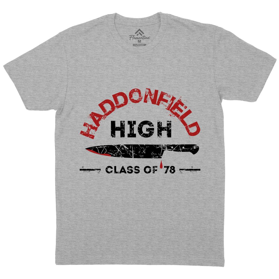 Haddonfield High Mens Crew Neck T-Shirt Horror D371