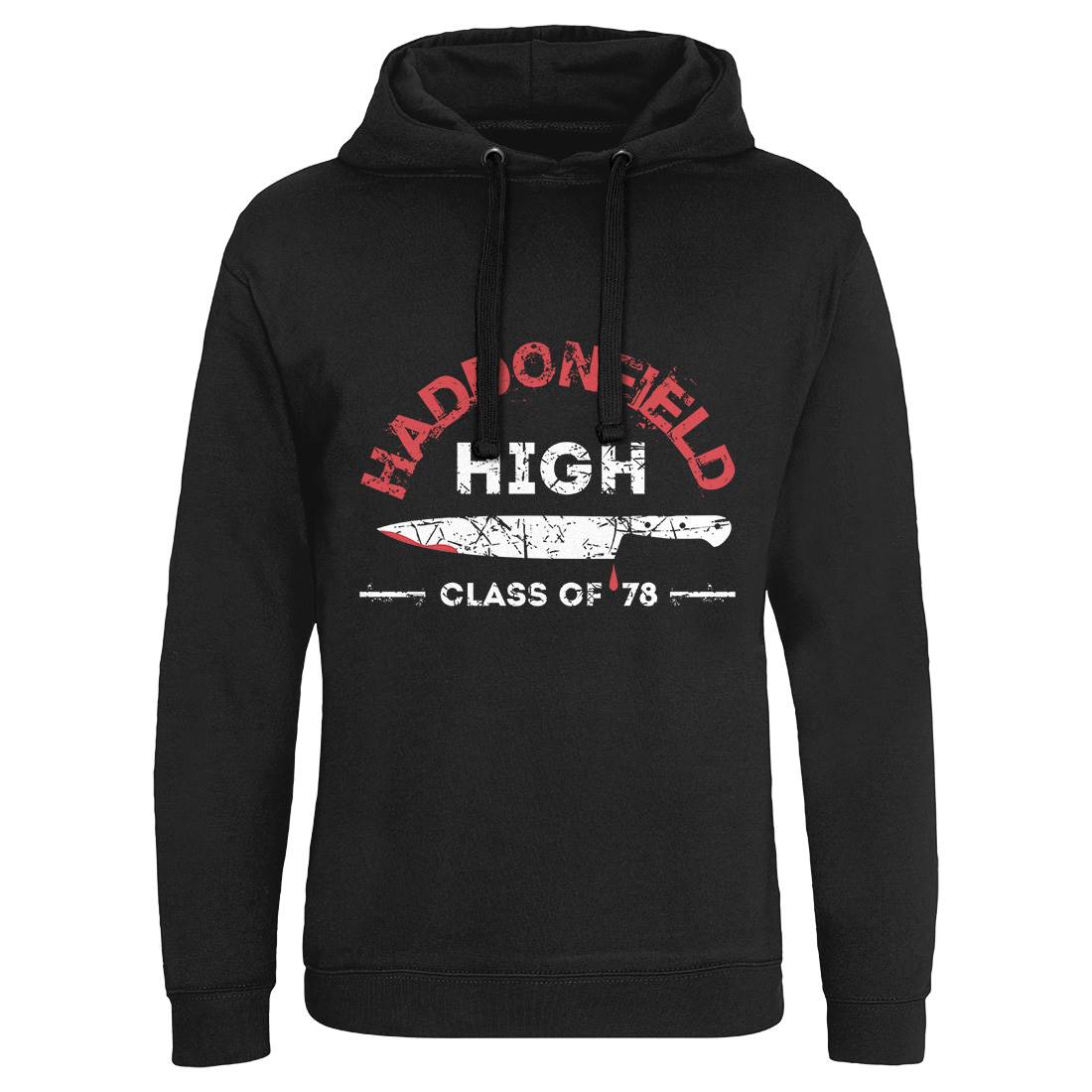 Haddonfield High Mens Hoodie Without Pocket Horror D371