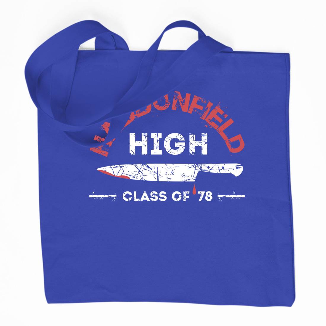 Haddonfield High Organic Premium Cotton Tote Bag Horror D371