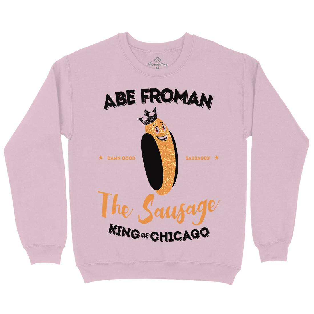 Abe Froman Kids Crew Neck Sweatshirt Food D372
