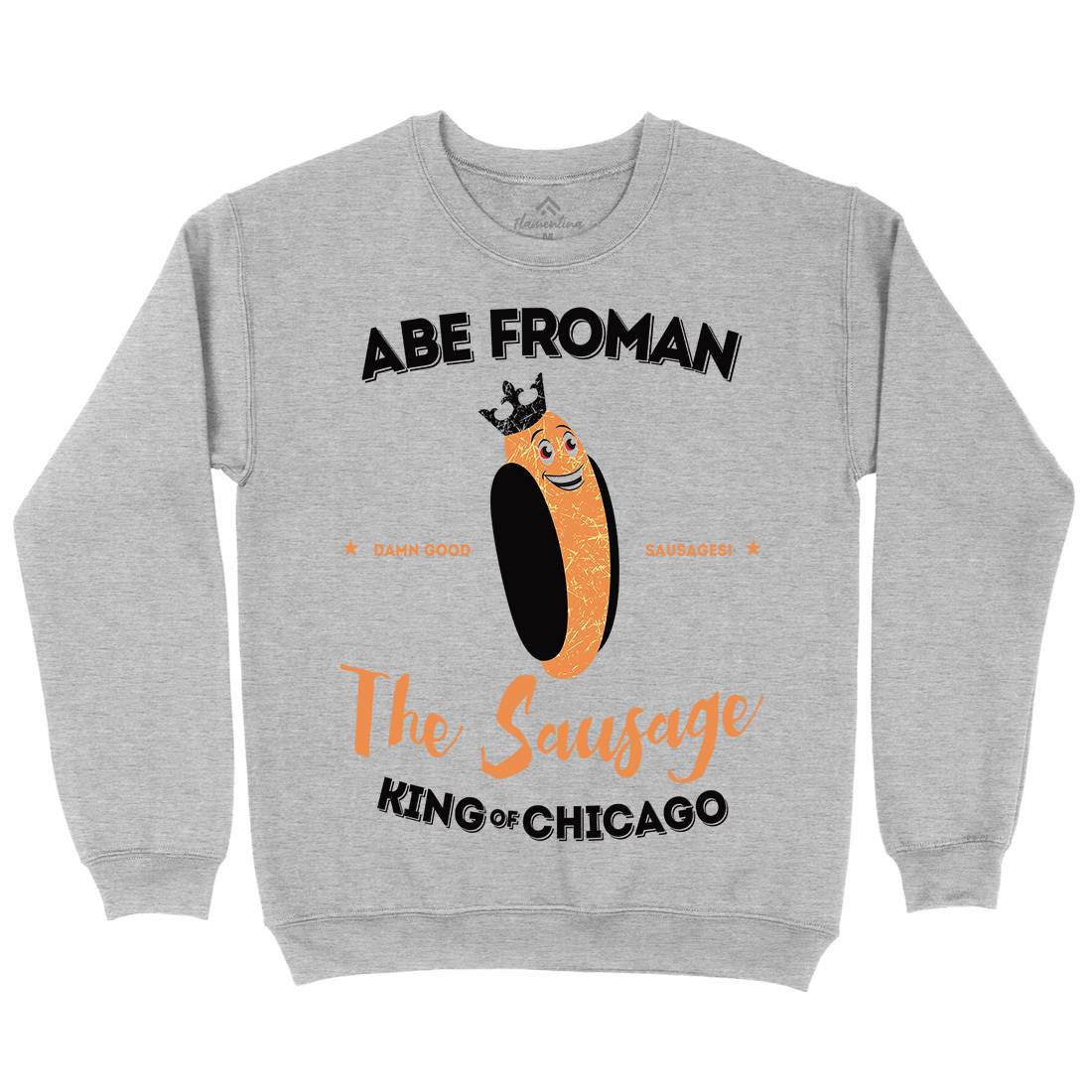Abe Froman Kids Crew Neck Sweatshirt Food D372