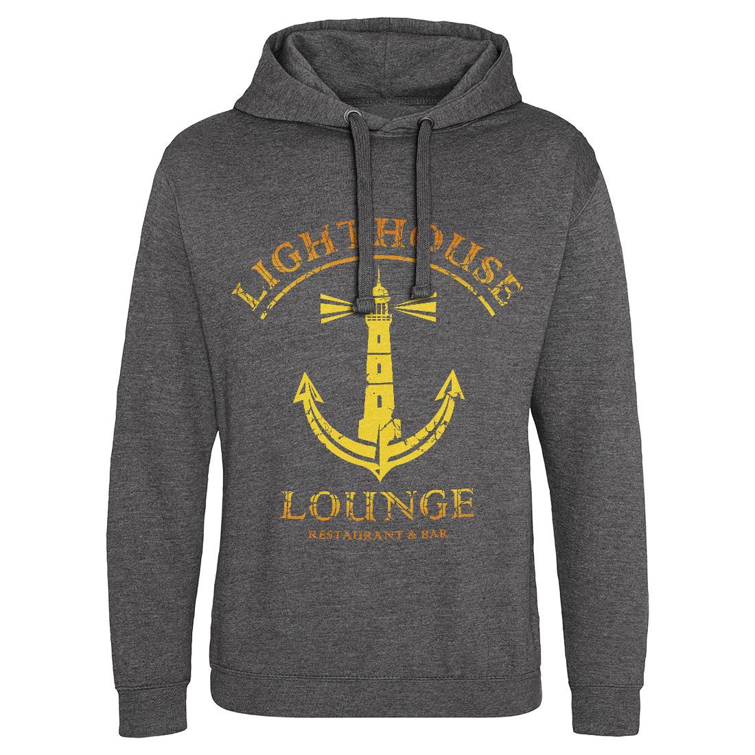Lighthouse Lounge Mens Hoodie Without Pocket Horror D373