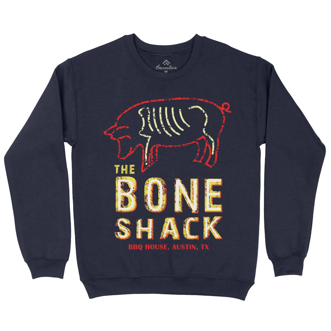 Bone Shack Kids Crew Neck Sweatshirt Horror D375