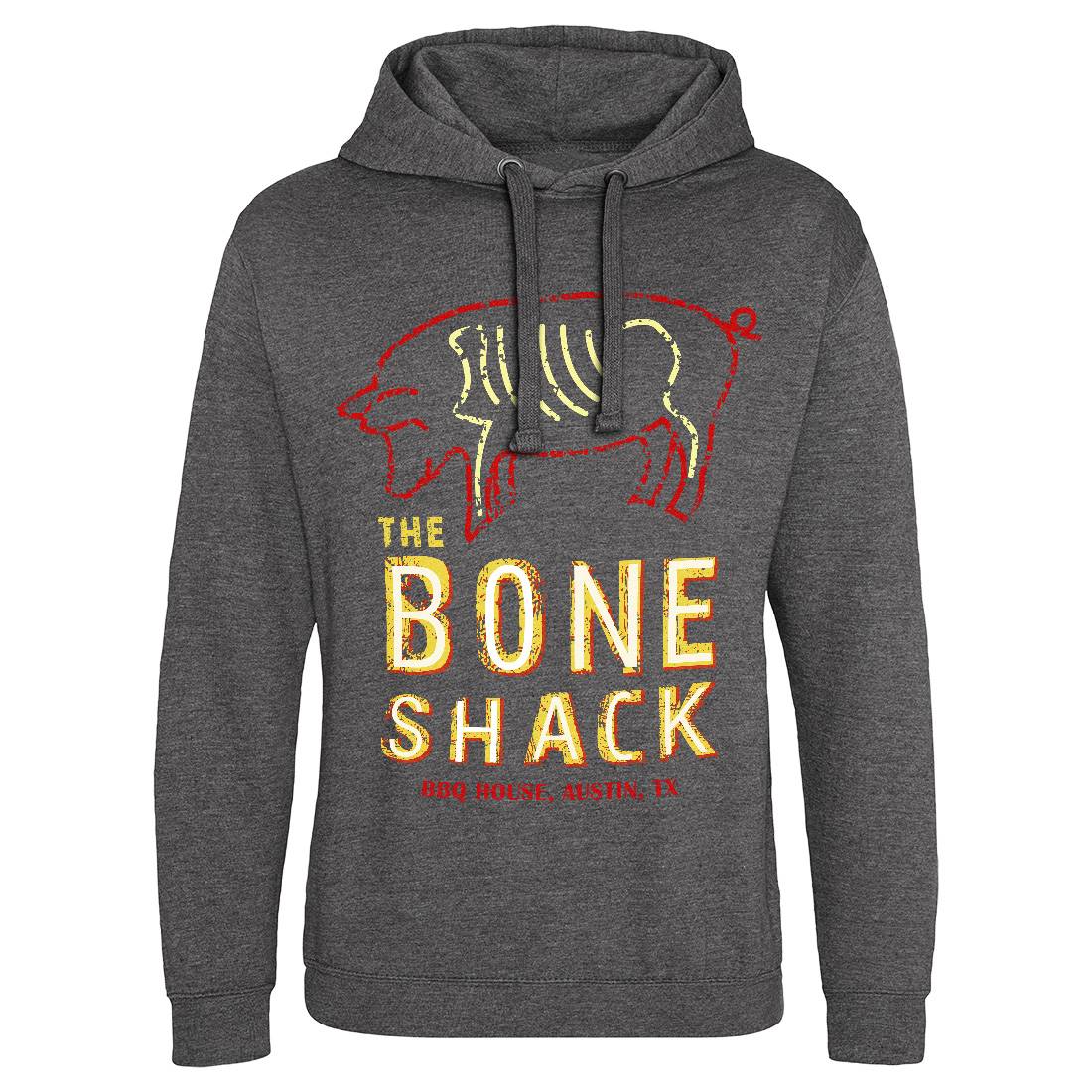 Bone Shack Mens Hoodie Without Pocket Horror D375
