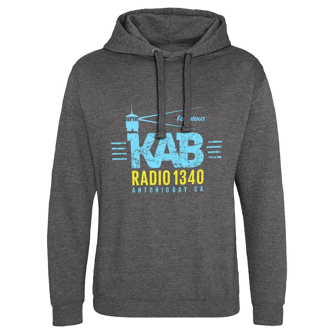 Kab Radio Mens Hoodie Without Pocket Music D376