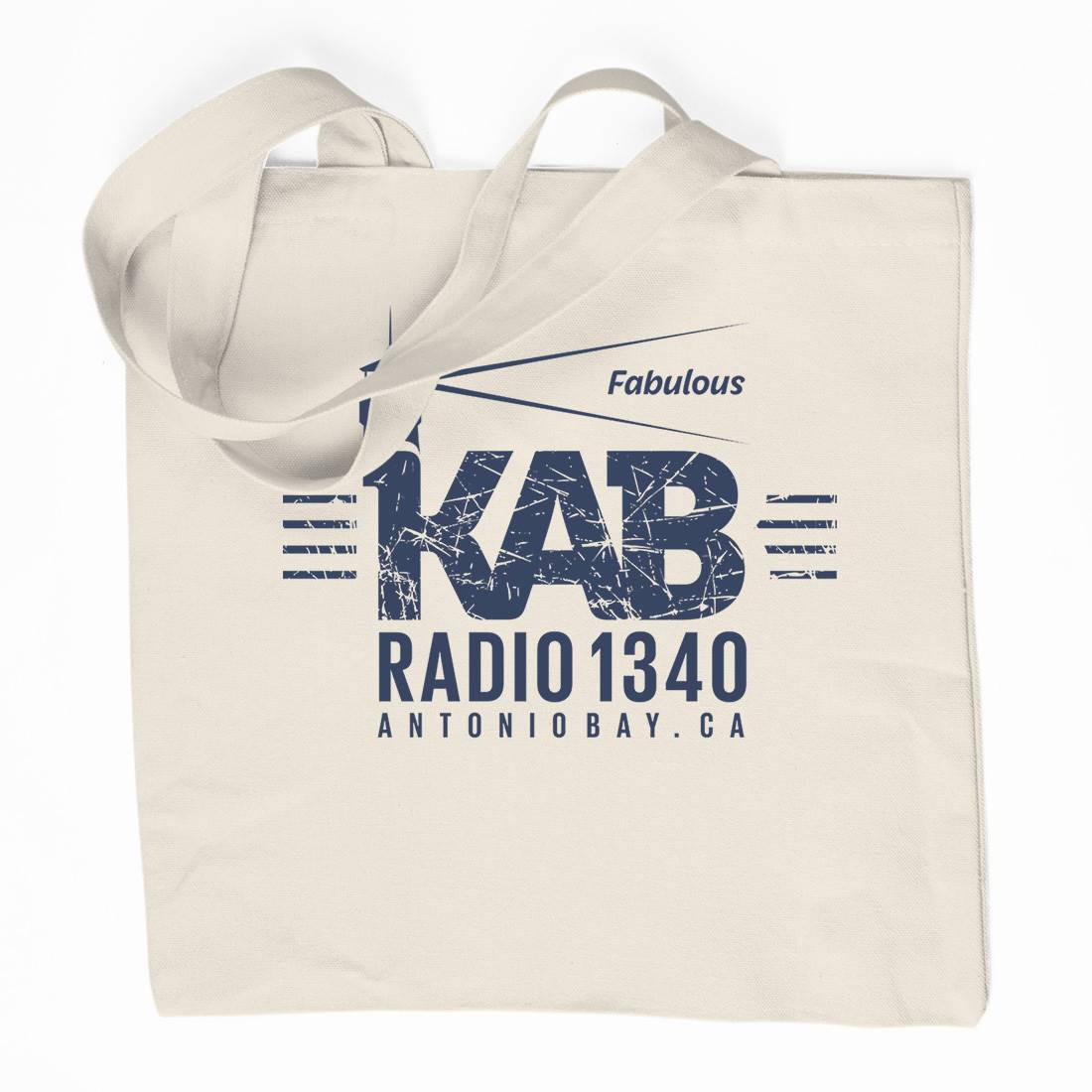 Kab Radio Organic Premium Cotton Tote Bag Music D376