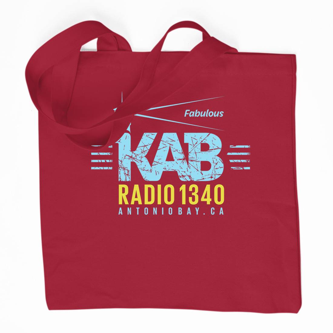 Kab Radio Organic Premium Cotton Tote Bag Music D376