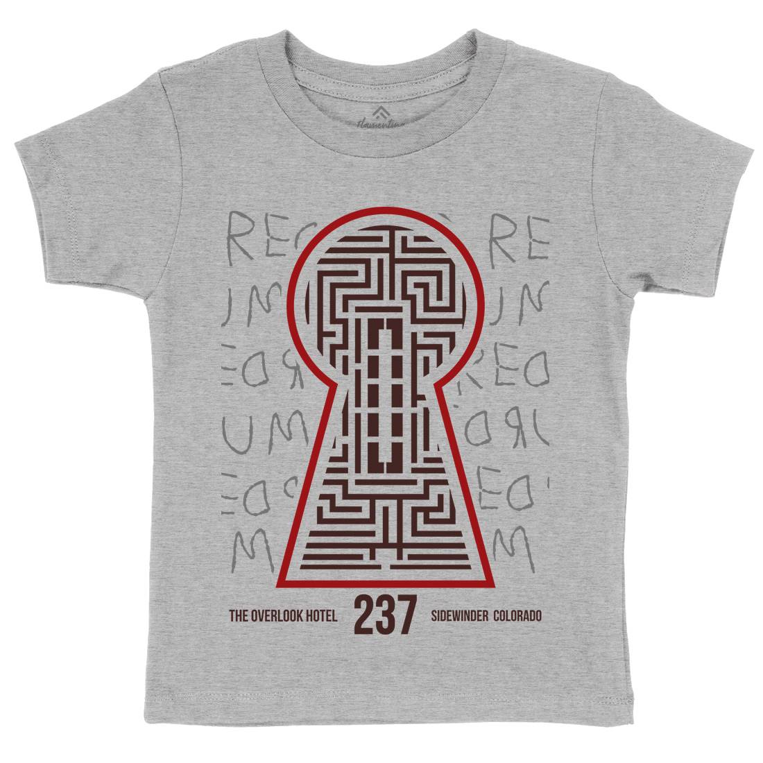 Room 237 Kids Crew Neck T-Shirt Horror D378