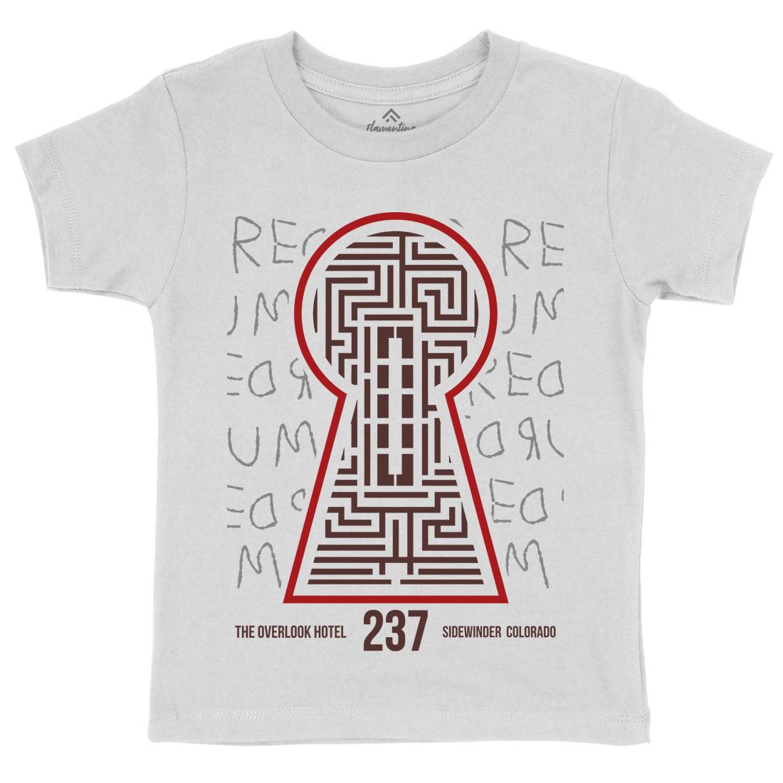 Room 237 Kids Crew Neck T-Shirt Horror D378