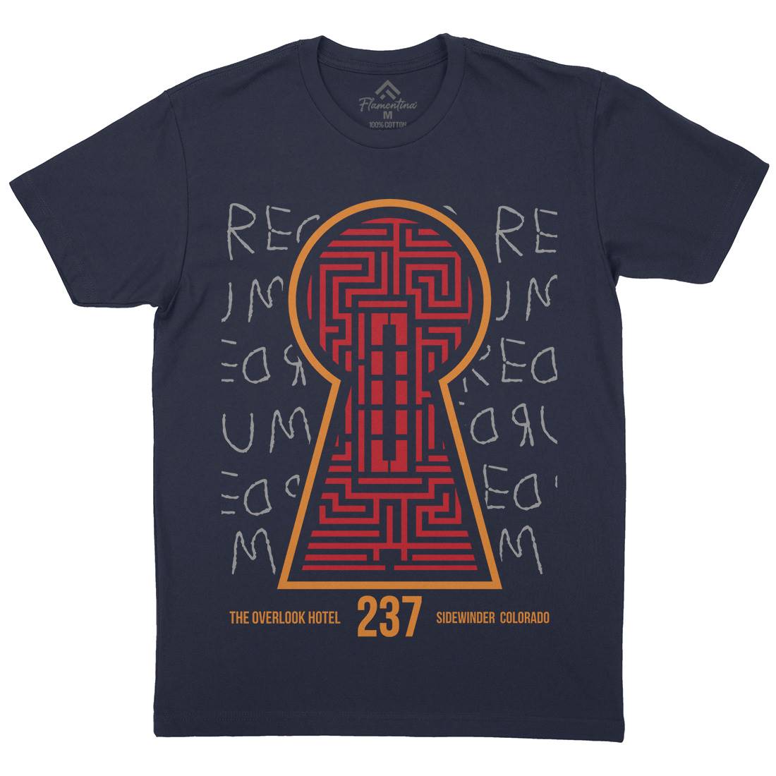 Room 237 Mens Crew Neck T-Shirt Horror D378