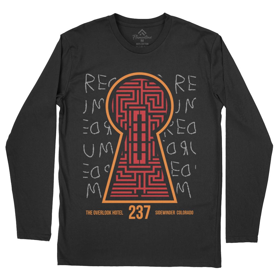 Room 237 Mens Long Sleeve T-Shirt Horror D378