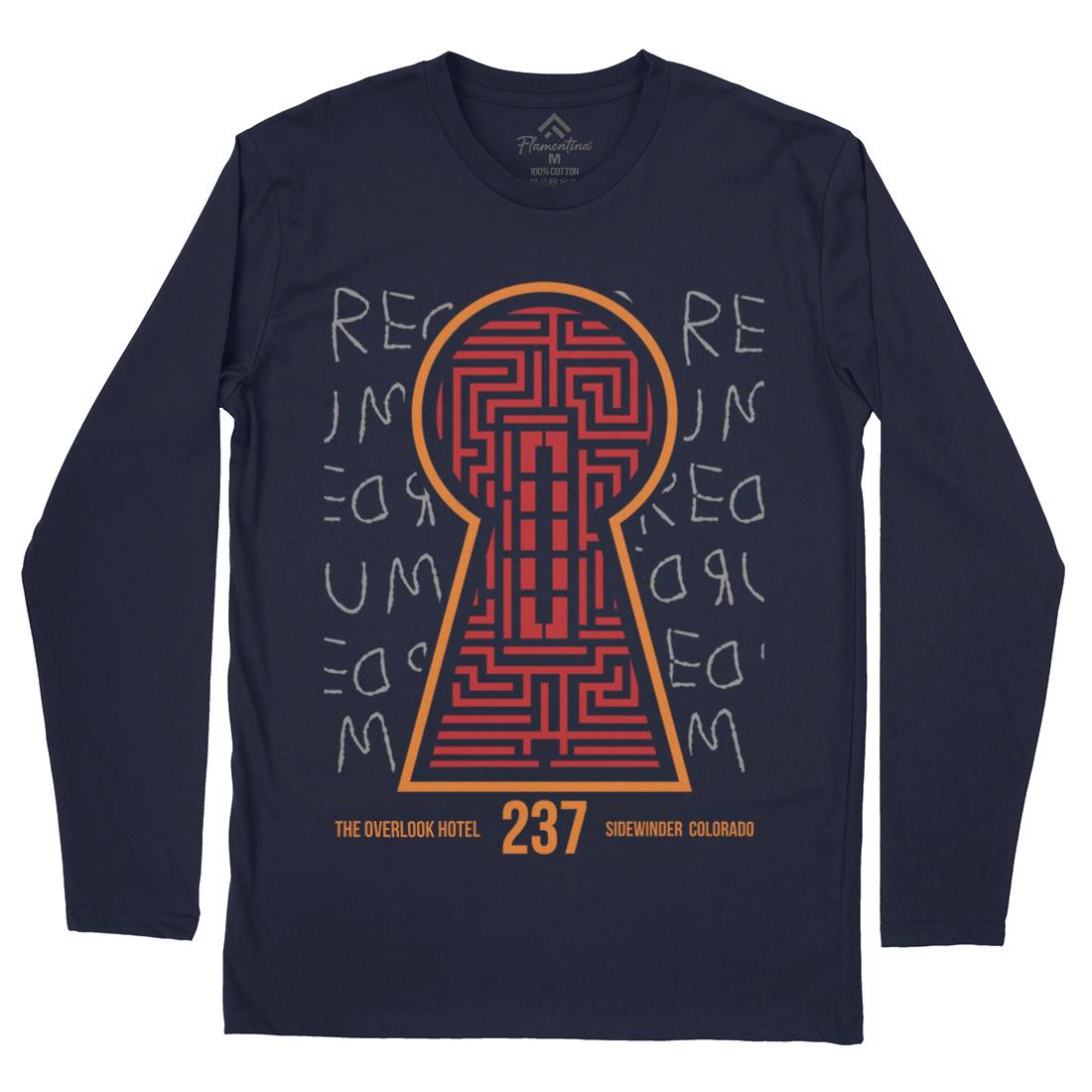 Room 237 Mens Long Sleeve T-Shirt Horror D378