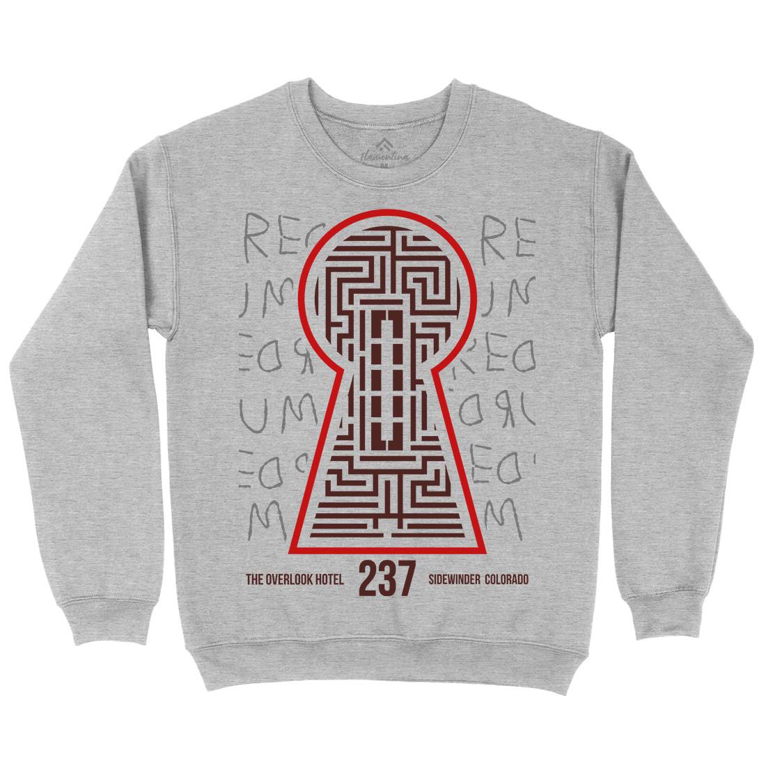 Room 237 Mens Crew Neck Sweatshirt Horror D378