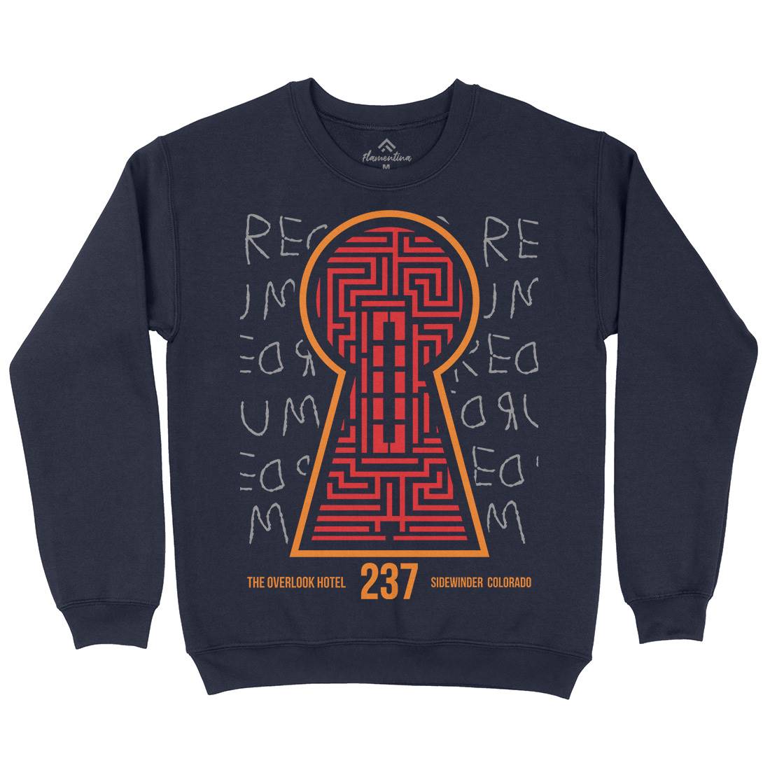 Room 237 Mens Crew Neck Sweatshirt Horror D378