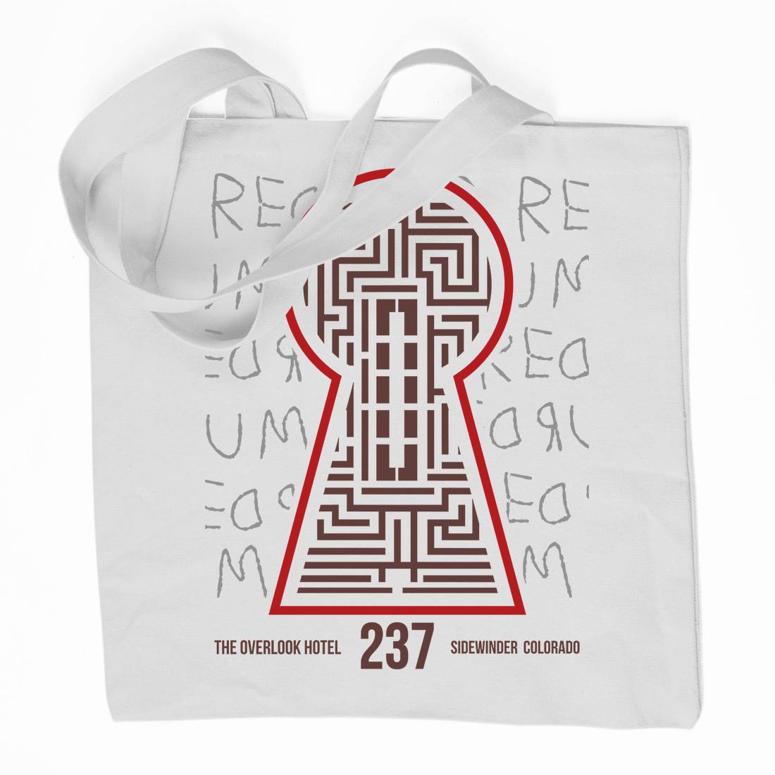 Room 237 Organic Premium Cotton Tote Bag Horror D378