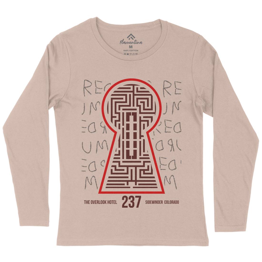 Room 237 Womens Long Sleeve T-Shirt Horror D378