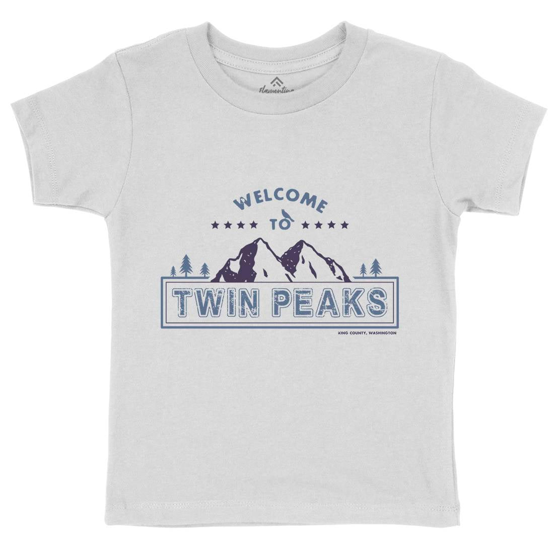 Welcome To Kids Crew Neck T-Shirt Nature D379