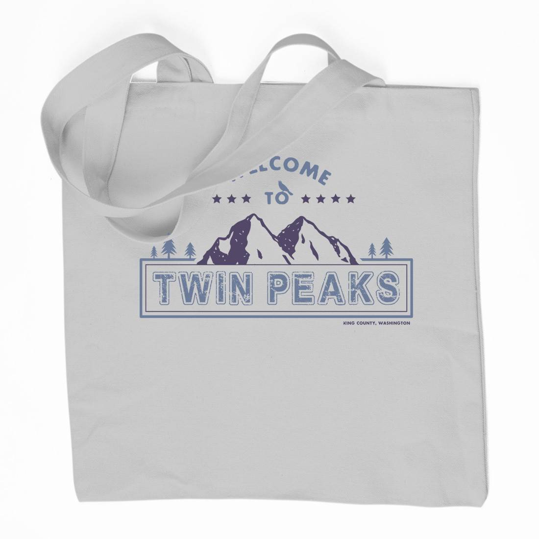 Welcome To Organic Premium Cotton Tote Bag Nature D379