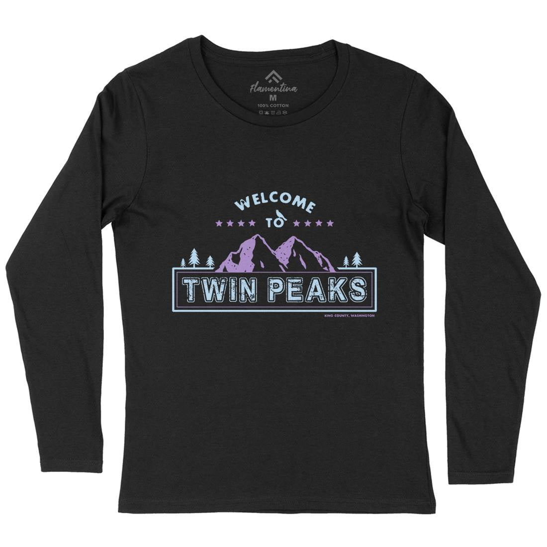 Welcome To Womens Long Sleeve T-Shirt Nature D379