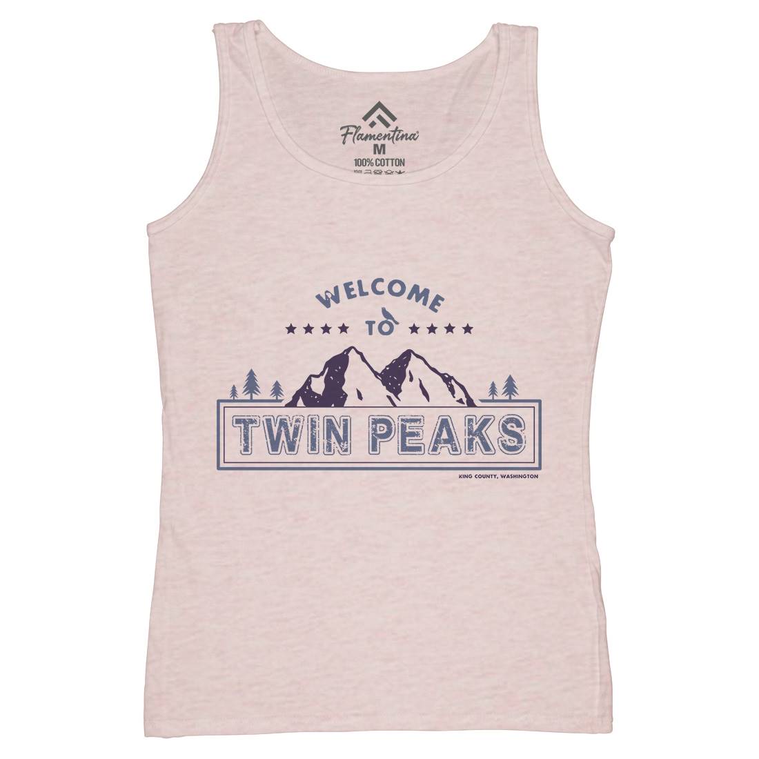 Welcome To Womens Organic Tank Top Vest Nature D379