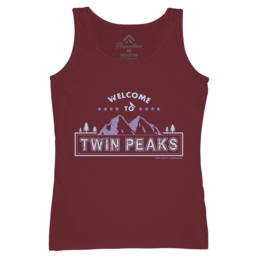 Welcome To Womens Organic Tank Top Vest Nature D379