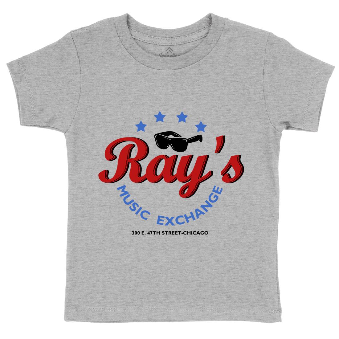Rays Music Exchange Kids Organic Crew Neck T-Shirt Music D380