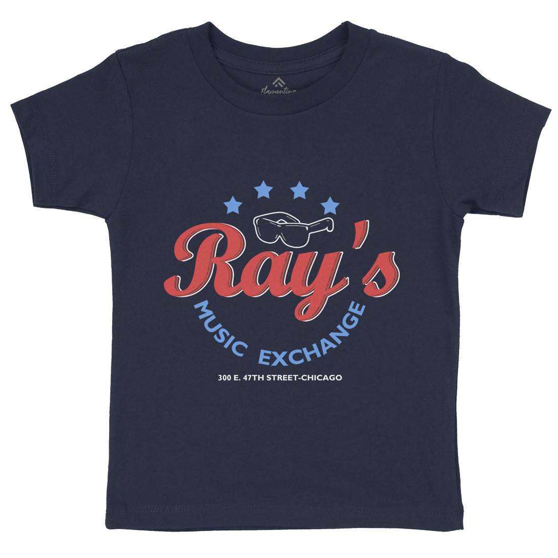 Rays Music Exchange Kids Organic Crew Neck T-Shirt Music D380