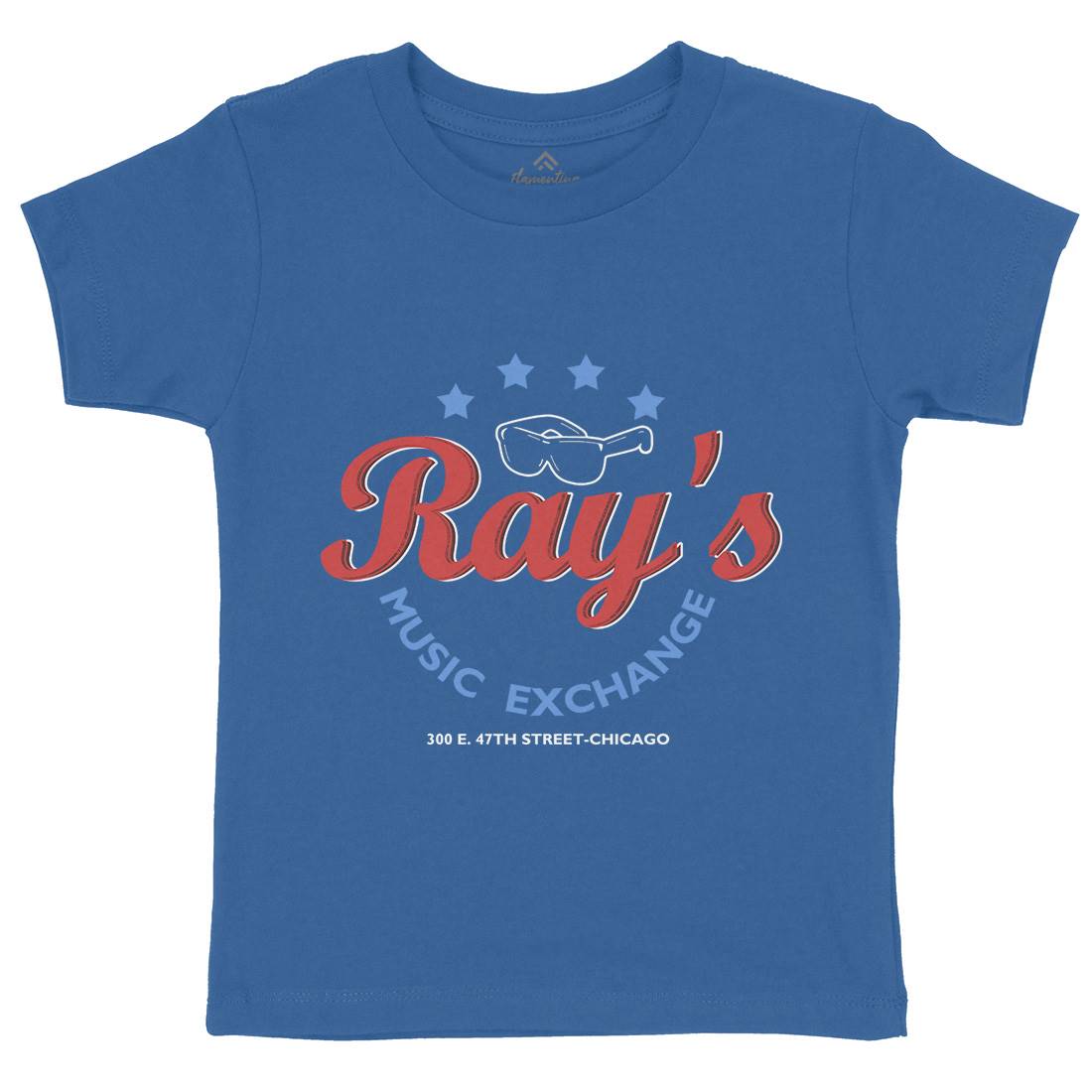Rays Music Exchange Kids Crew Neck T-Shirt Music D380