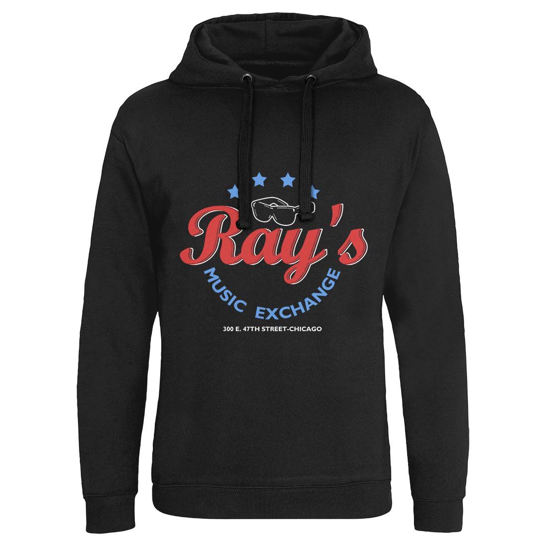 Rays Music Exchange Mens Hoodie Without Pocket Music D380