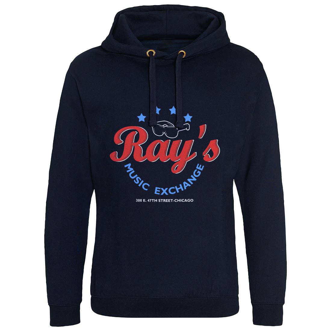 Rays Music Exchange Mens Hoodie Without Pocket Music D380