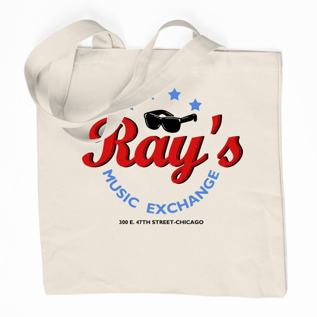 Rays Music Exchange Organic Premium Cotton Tote Bag Music D380