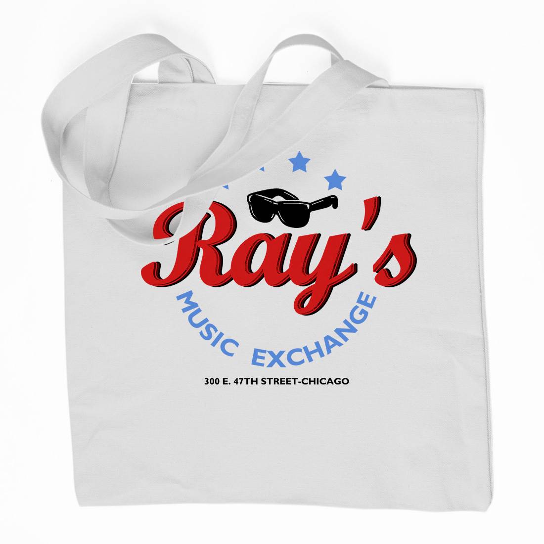 Rays Music Exchange Organic Premium Cotton Tote Bag Music D380