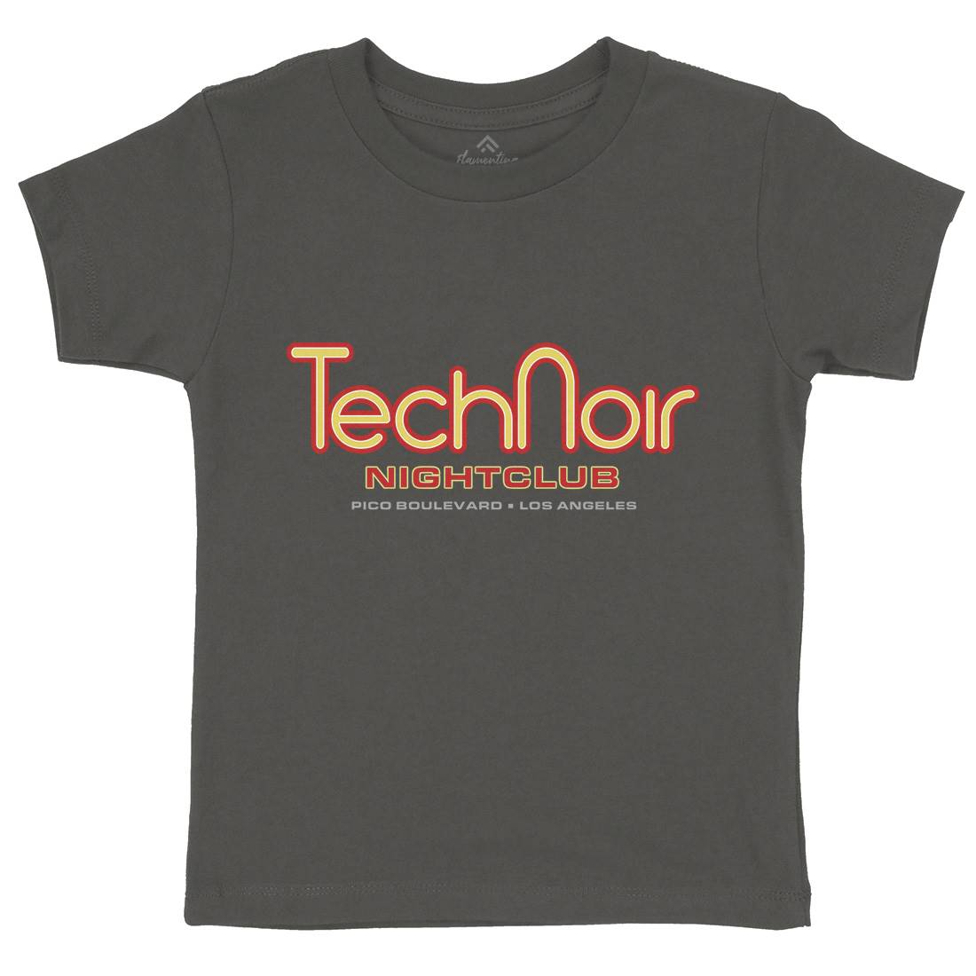 Tech Noir Kids Crew Neck T-Shirt Space D381