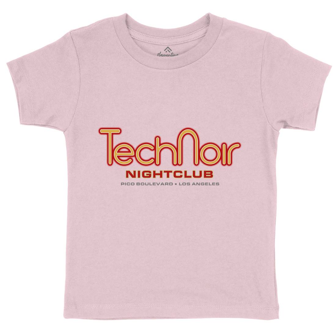 Tech Noir Kids Crew Neck T-Shirt Space D381