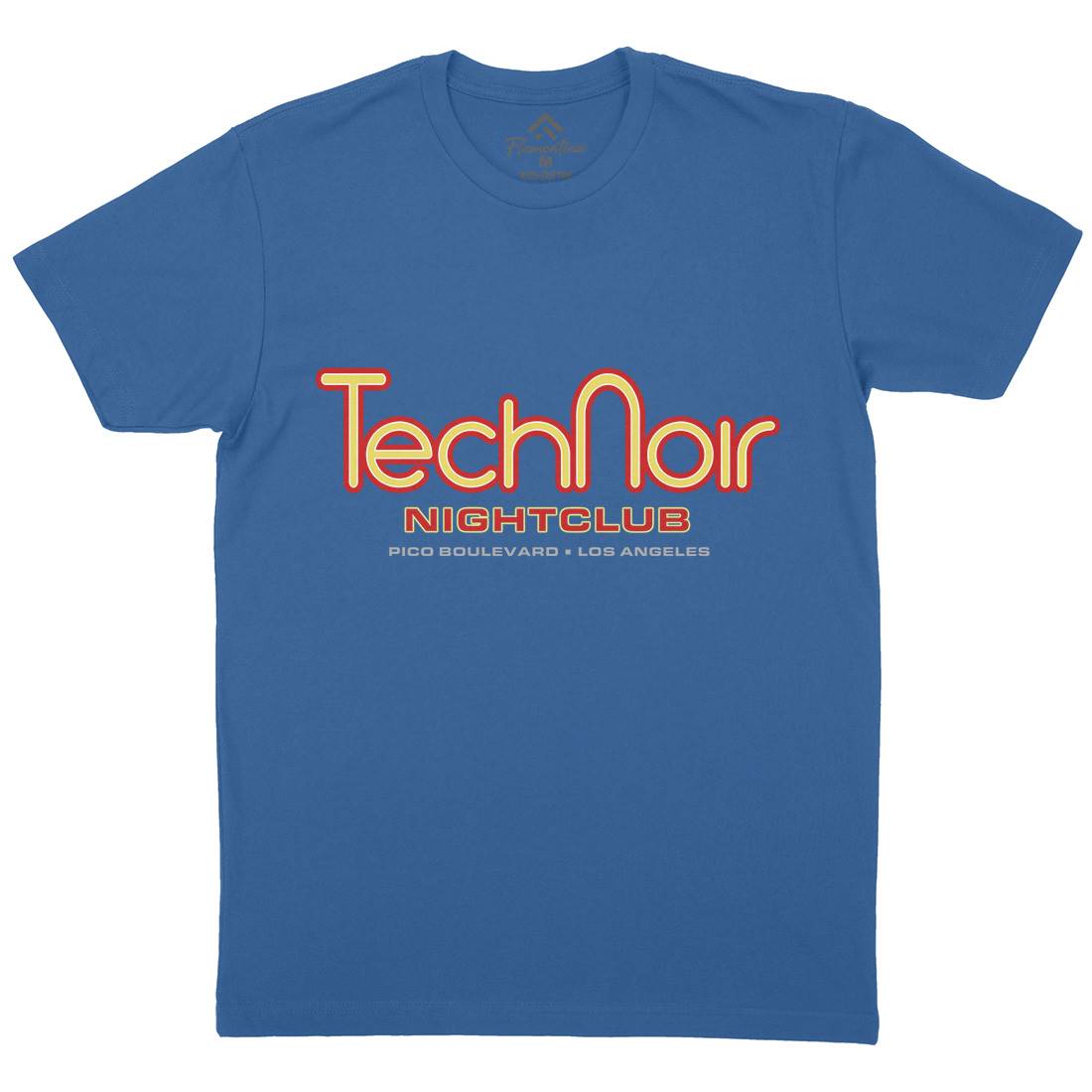 Tech Noir Mens Crew Neck T-Shirt Space D381