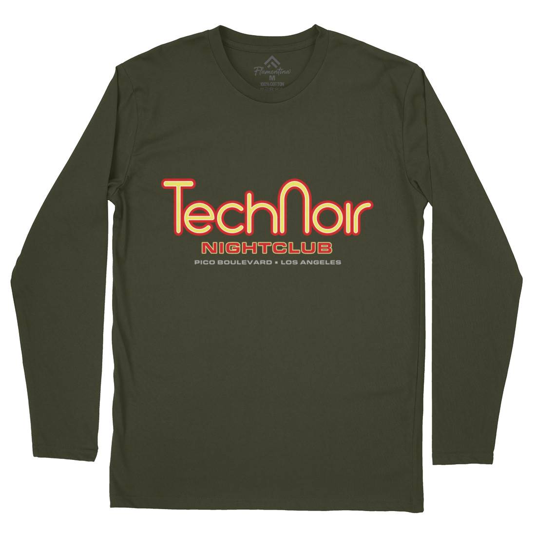 Tech Noir Mens Long Sleeve T-Shirt Space D381