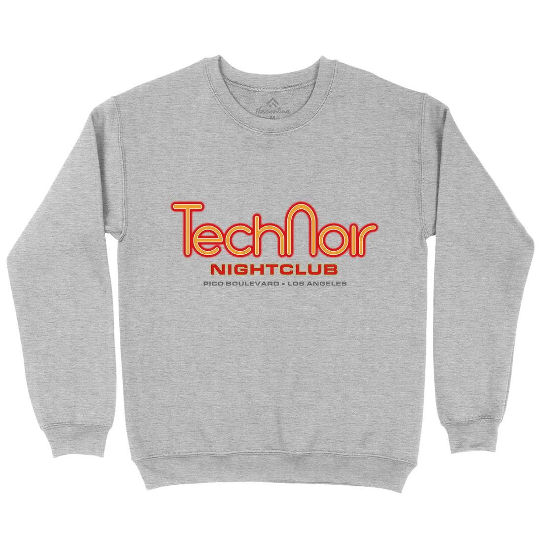 Tech Noir Kids Crew Neck Sweatshirt Space D381