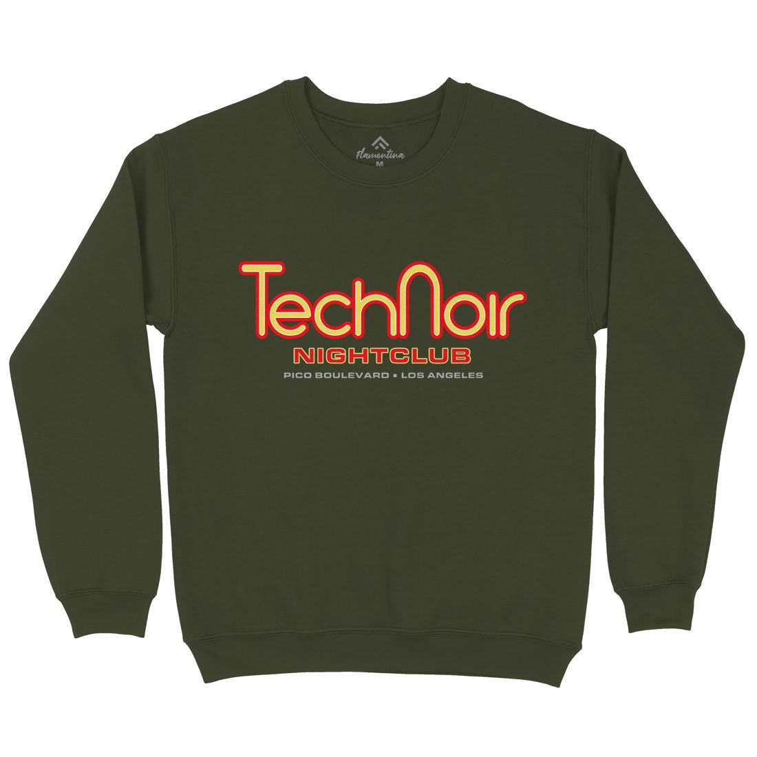 Tech Noir Mens Crew Neck Sweatshirt Space D381