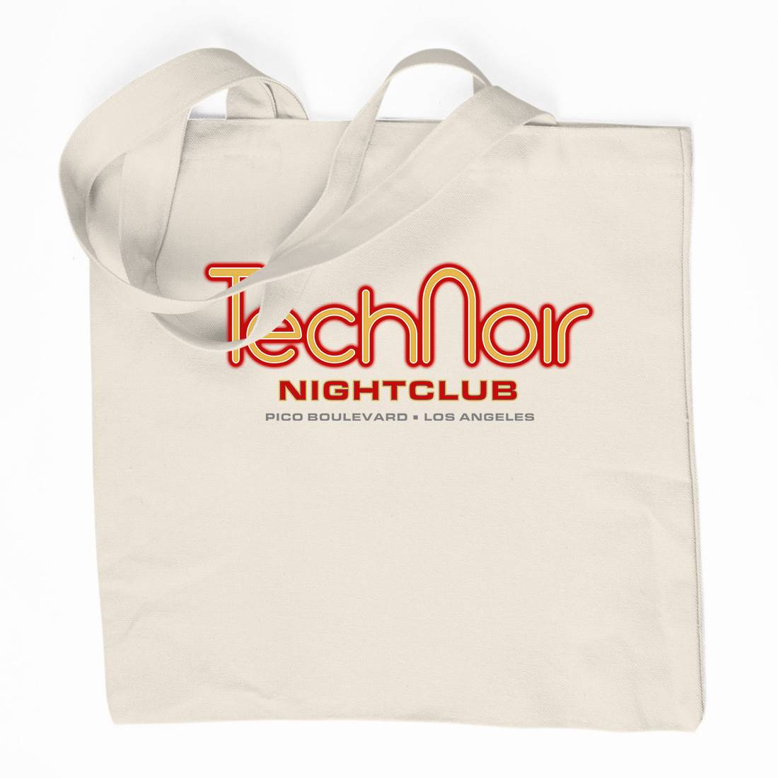Tech Noir Organic Premium Cotton Tote Bag Space D381