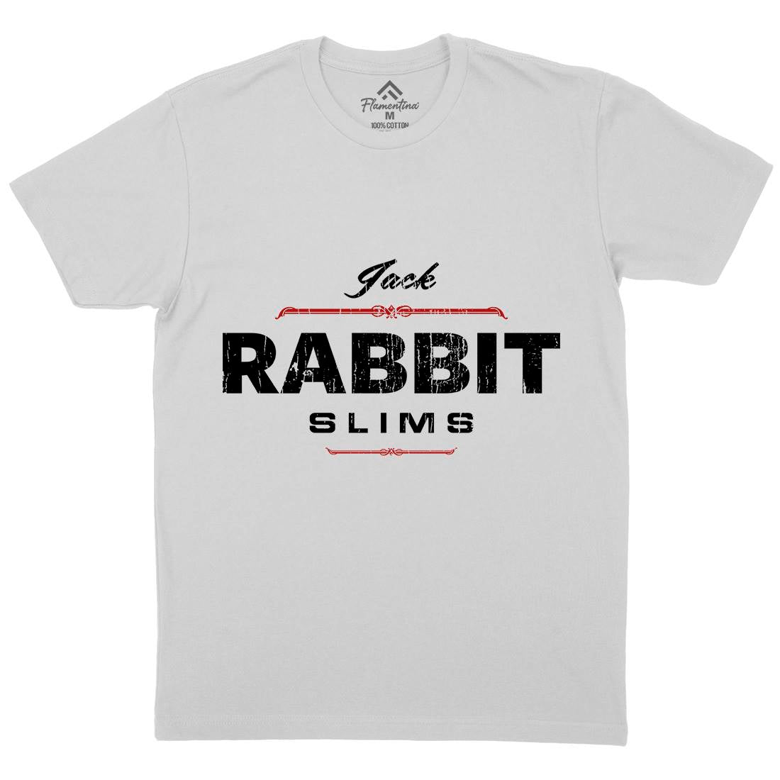 Jack Rabbit Slims Mens Crew Neck T-Shirt Retro D383