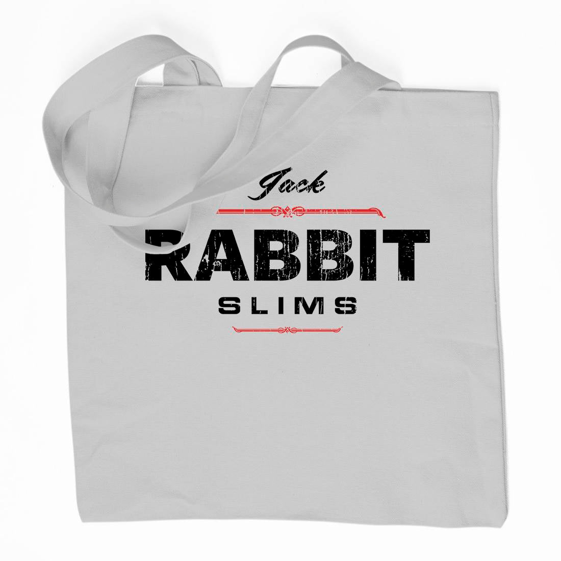 Jack Rabbit Slims Organic Premium Cotton Tote Bag Retro D383