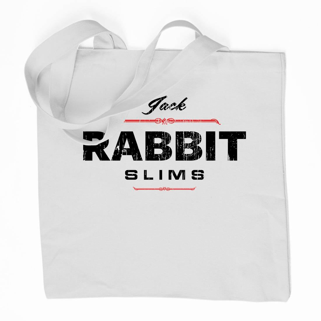 Jack Rabbit Slims Organic Premium Cotton Tote Bag Retro D383