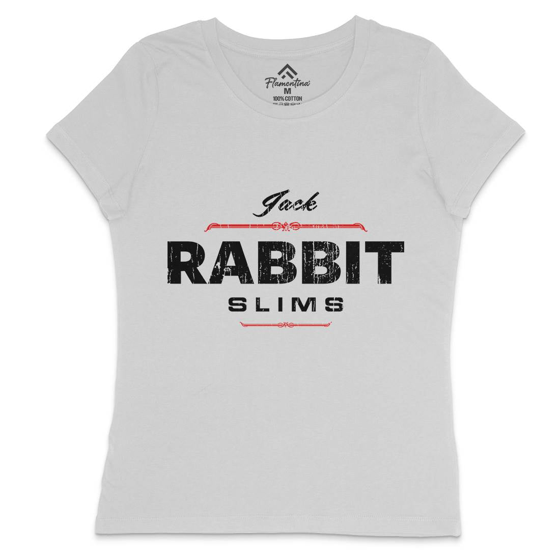 Jack Rabbit Slims Womens Crew Neck T-Shirt Retro D383
