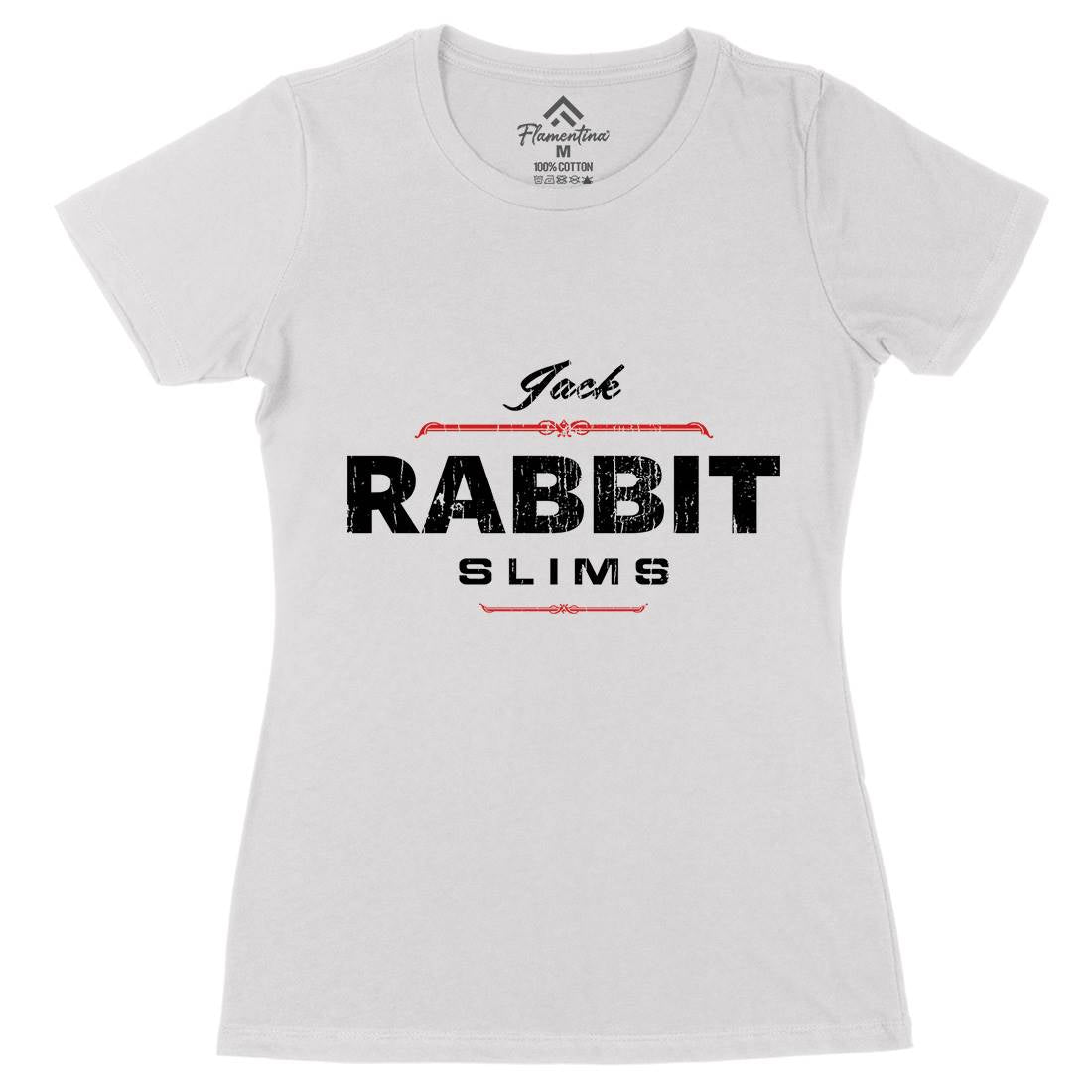 Jack Rabbit Slims Womens Organic Crew Neck T-Shirt Retro D383