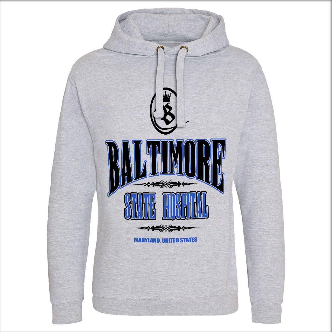 Baltimore Hospital Mens Hoodie Without Pocket Horror D388