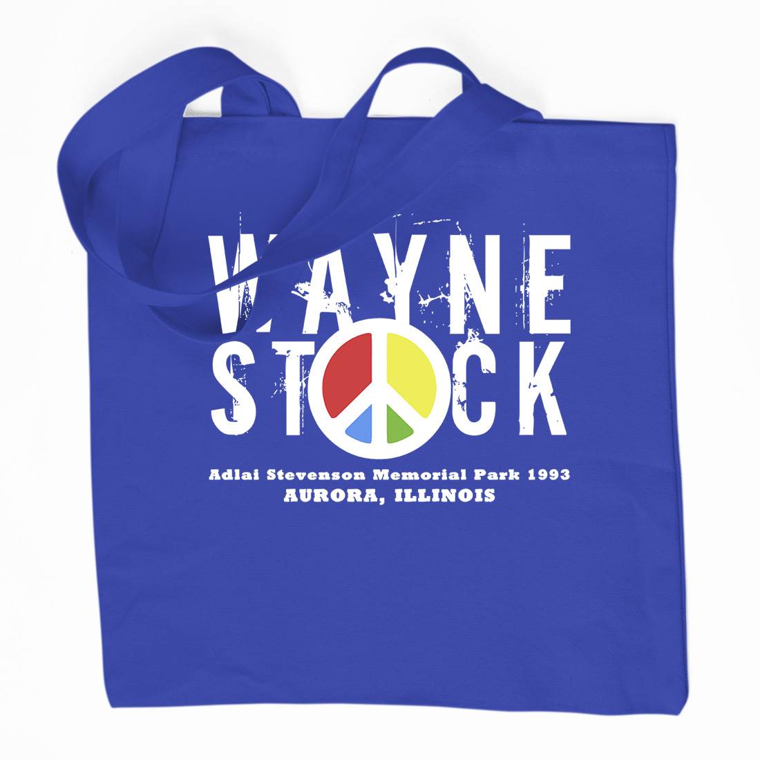 Waynestock Organic Premium Cotton Tote Bag Music D389