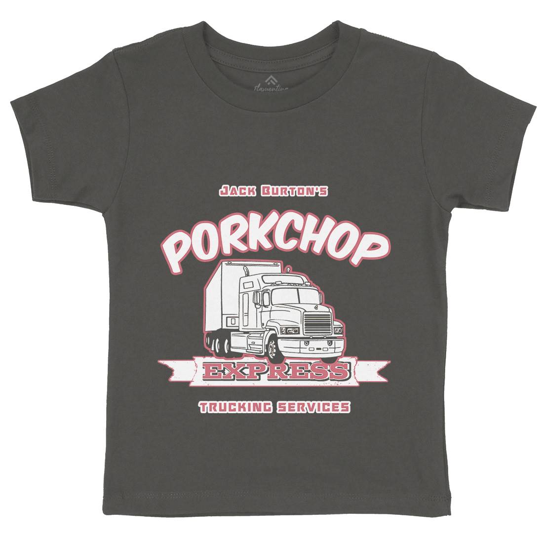 Pork Chop Express Kids Crew Neck T-Shirt Asian D390