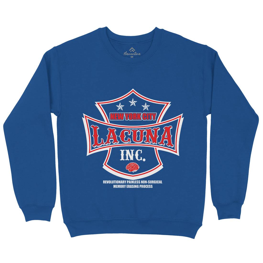 Lacuna Inc Mens Crew Neck Sweatshirt Space D391