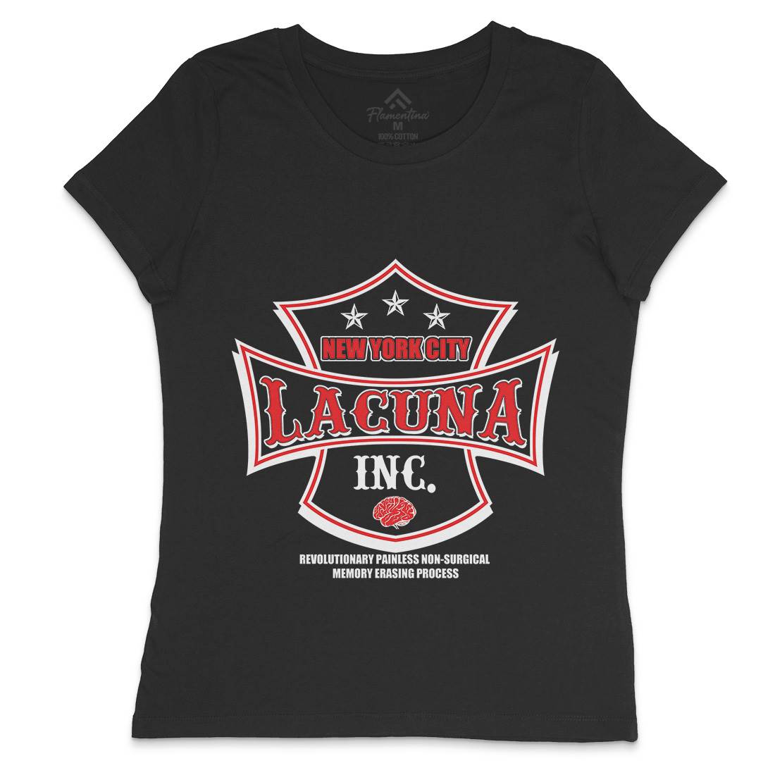 Lacuna Inc Womens Crew Neck T-Shirt Space D391
